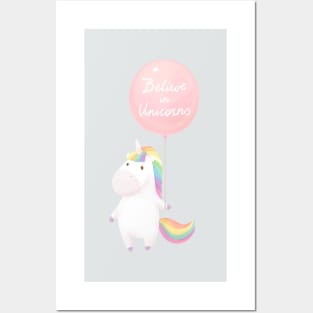 Believe in Unicorns Posters and Art